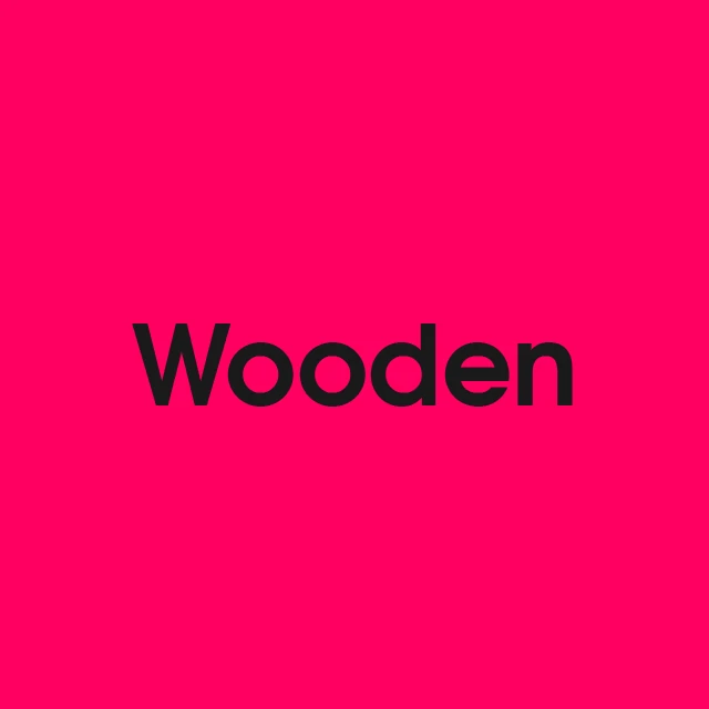 Wooden